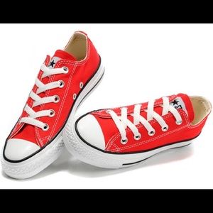 red converse